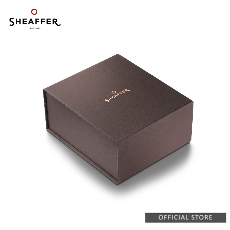Sheaffer 100 9374 Coffee Edition Matt Brown Fountain Pen + Fragrant Ink 50ml Set