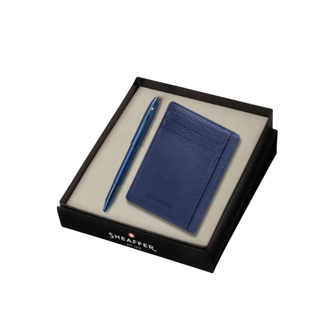 Sheaffer 100 Rollerball Pen with Credit Card Holder (Premium)