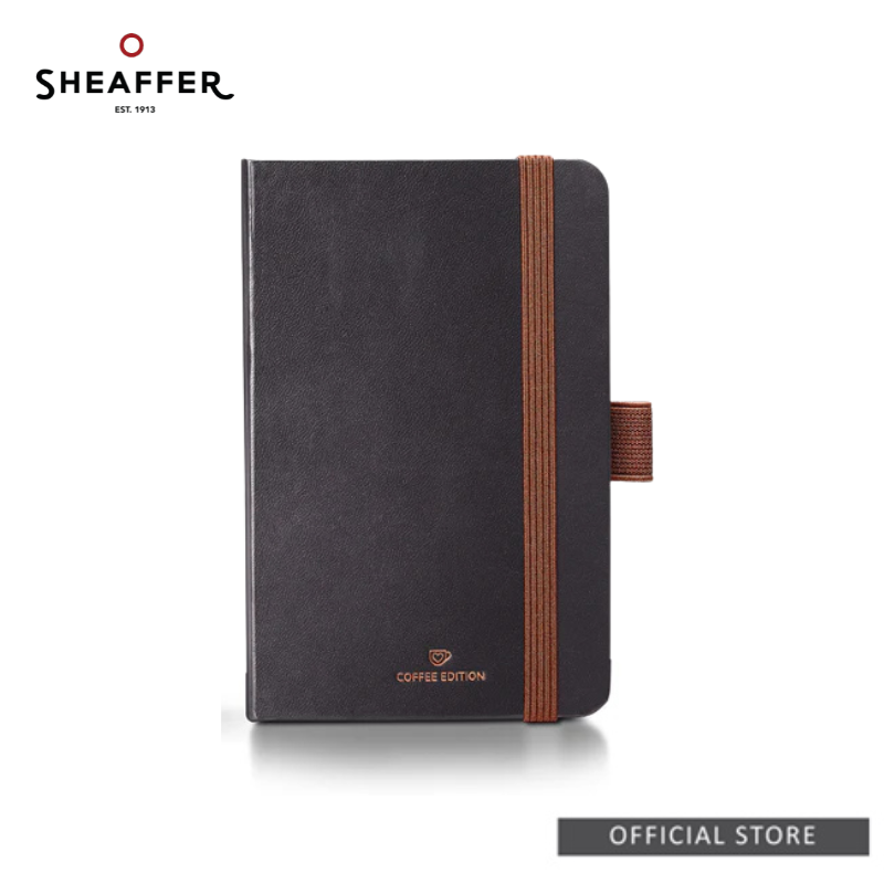 Sheaffer 100 9374 Coffee Edition Matt Brown Rollerball Pen + Small Notebook Set