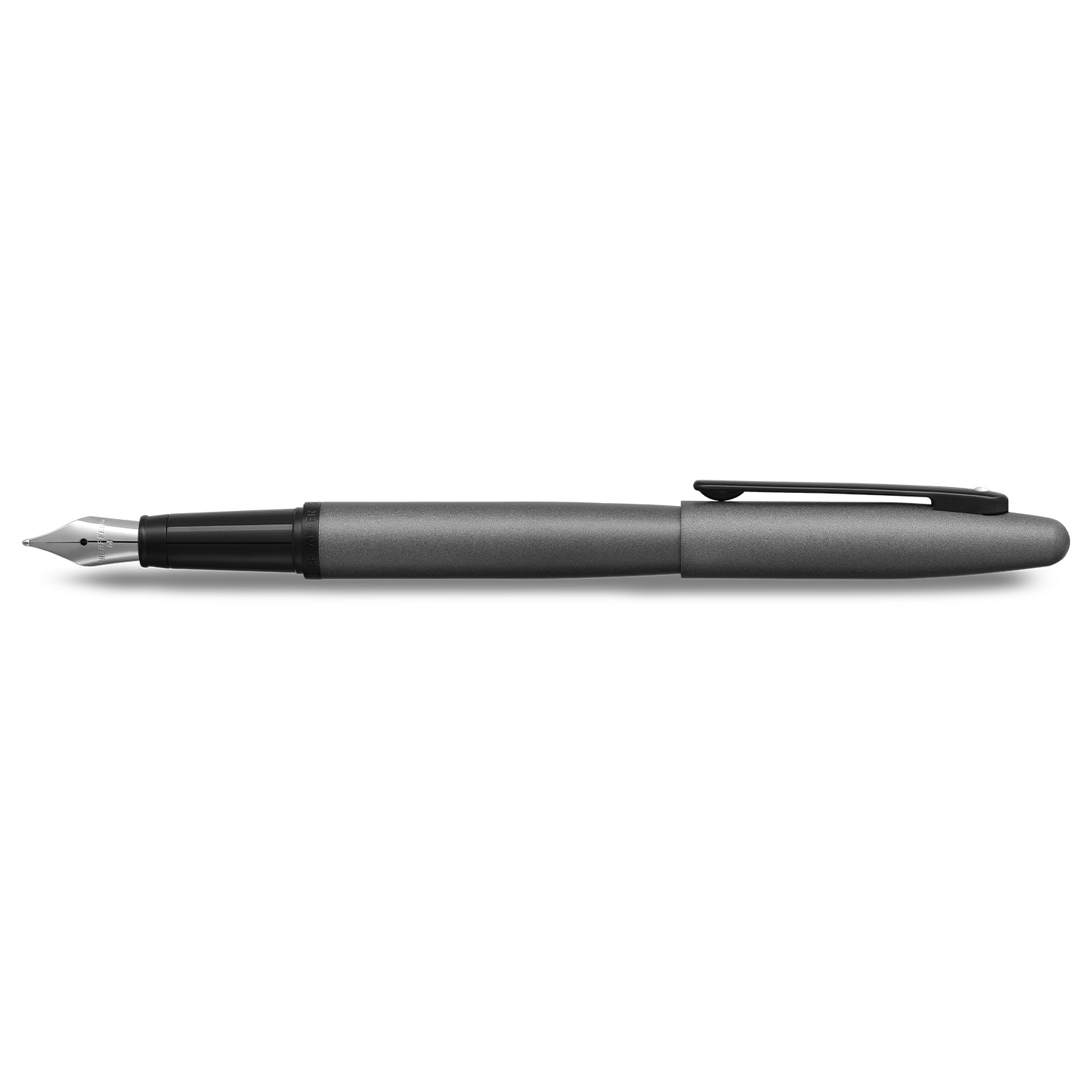 Sheaffer VFM 9424 Matte Gray Fountain Pen With Matte Black Trim