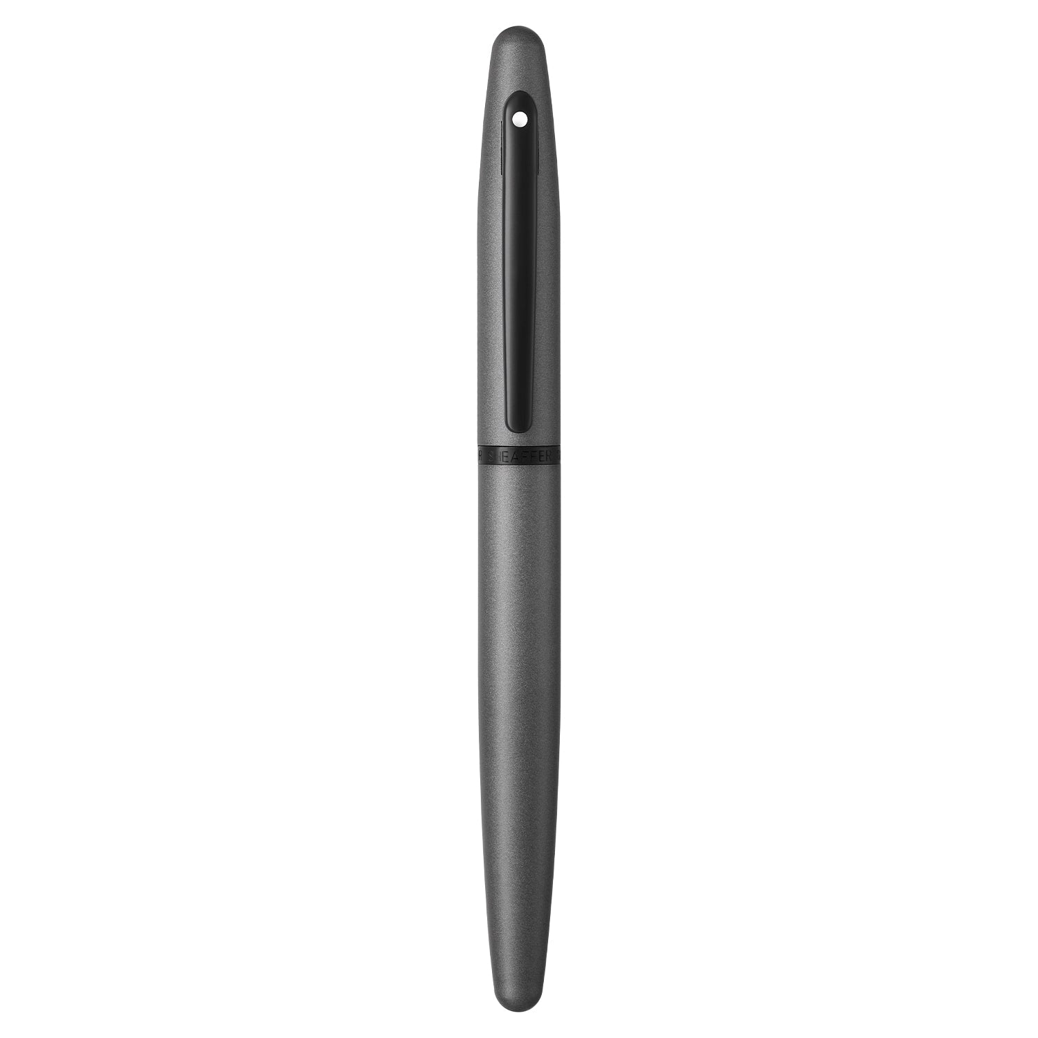 Sheaffer VFM 9424 Matte Gray Fountain Pen With Matte Black Trim