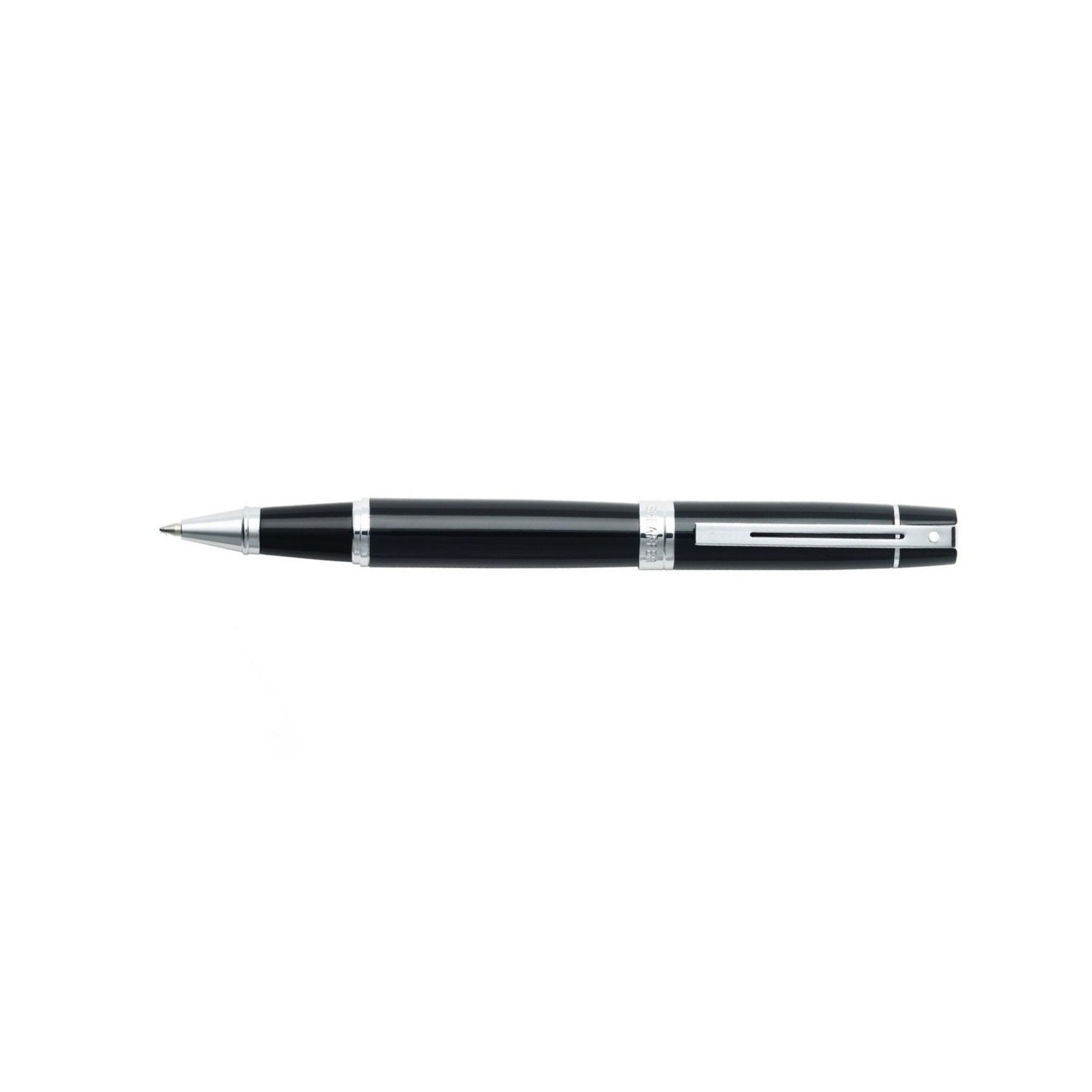 Sheaffer 300 Glossy Black with Chrome Trims Rollerball Pen