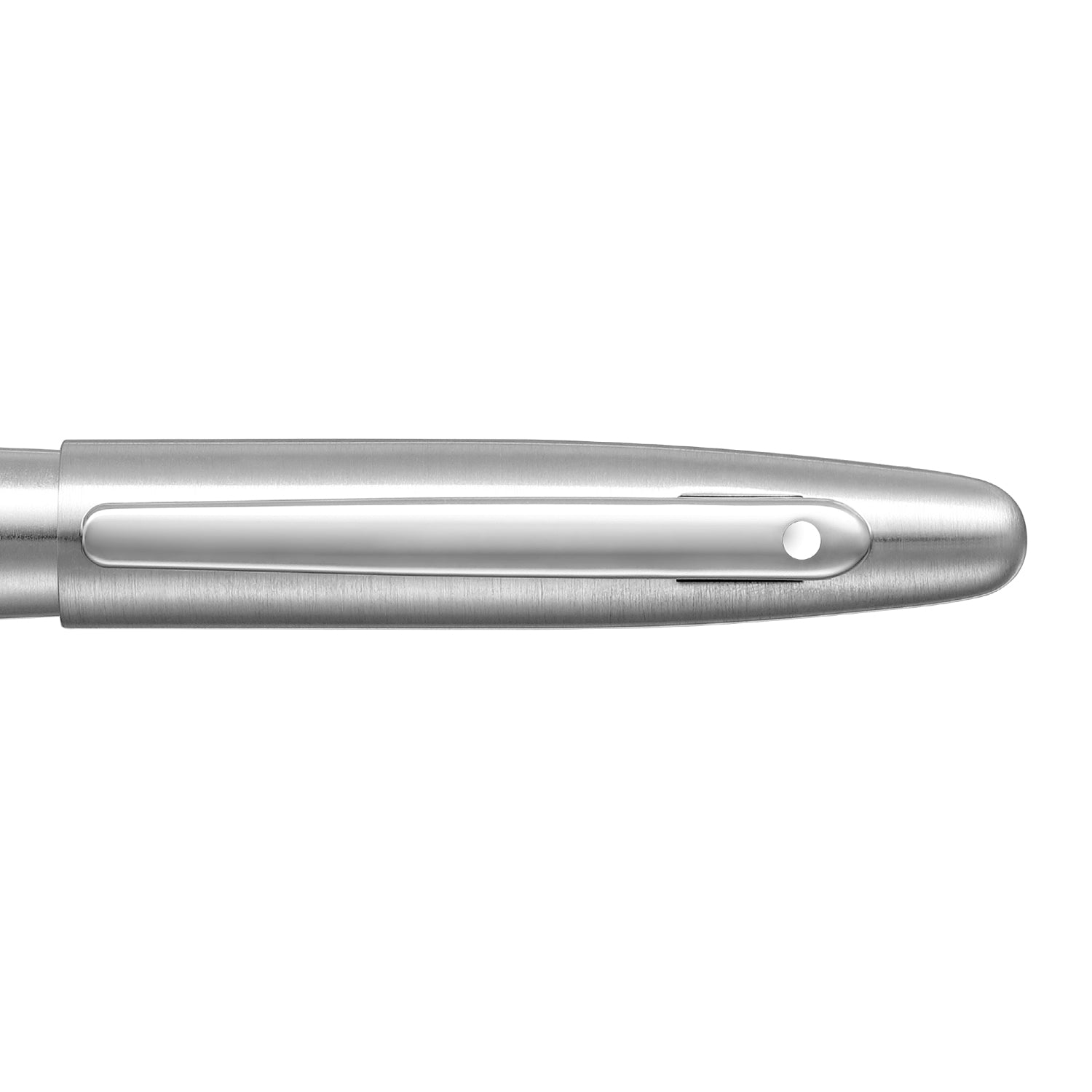 Sheaffer VFM 9426 Brushed Chrome Rollerball Pen With Chrome Trim