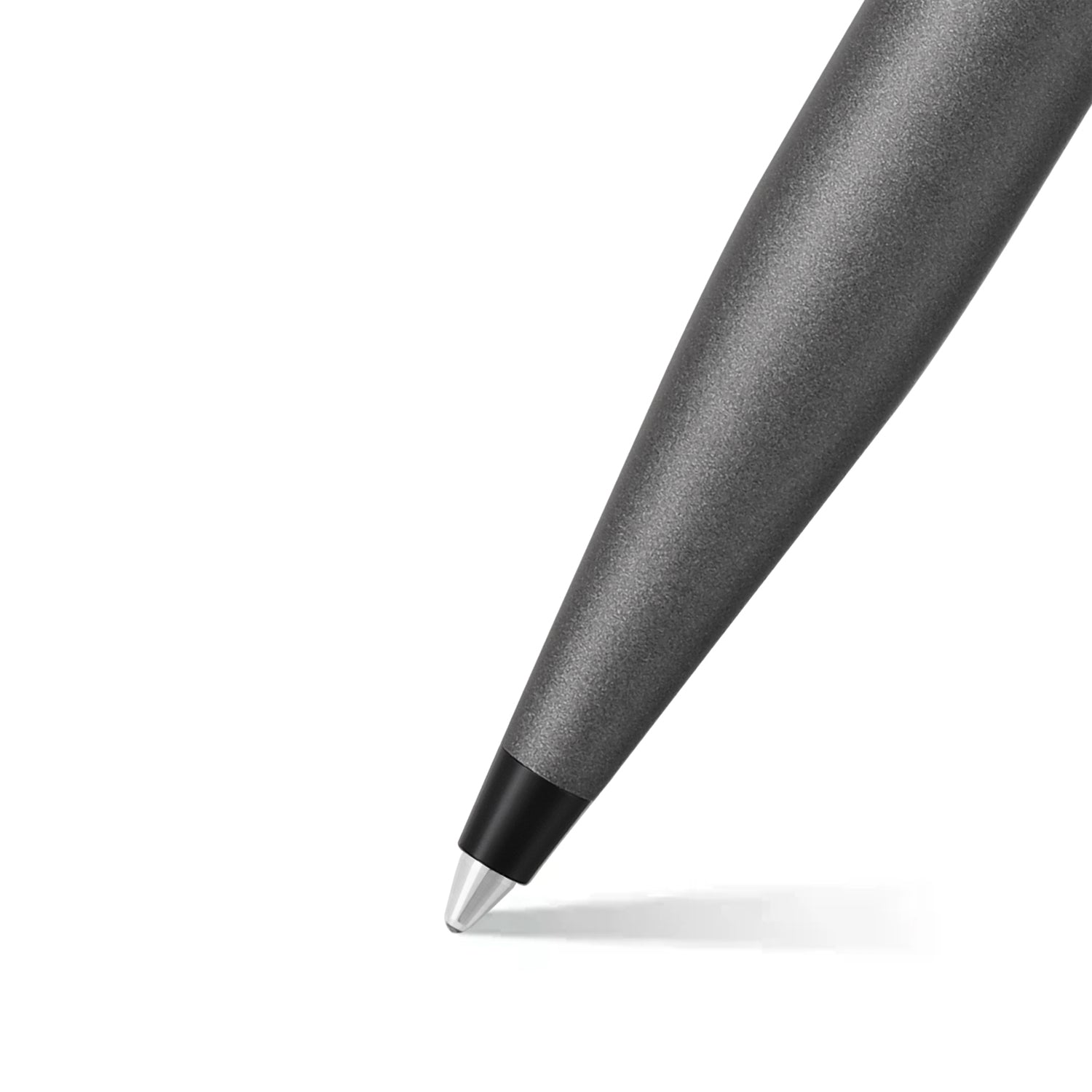 Sheaffer VFM 9424 Matte Gray Ballpoint Pen With Matte Black Trim