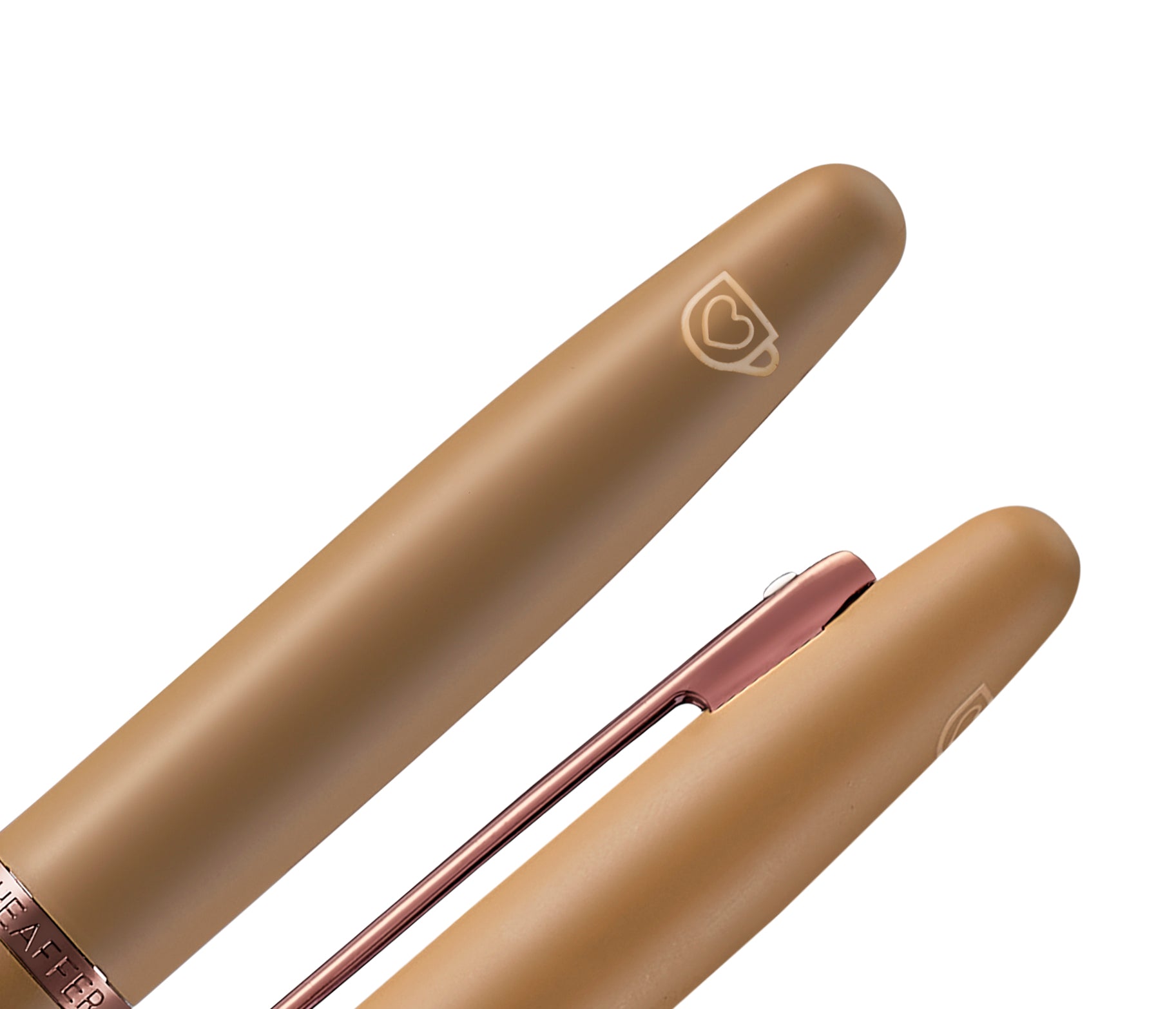 Sheaffer VFM 9428 Coffee Edition Matt Brown Ballpoint Pen with Regal Brown PVD Trims