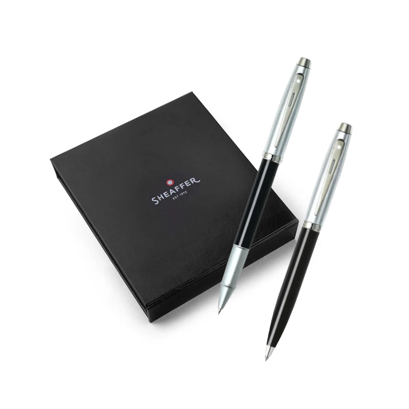 Sheaffer 100 Rollerball & Ballpoint Pen Twin Gift Set