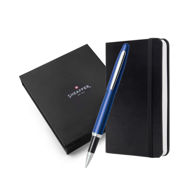SHEAFFER VFM Rollerball Pen with Small Notebook A6 Gift Set