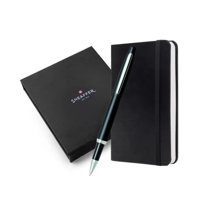 SHEAFFER VFM Rollerball Pen with Small Notebook A6 Gift Set
