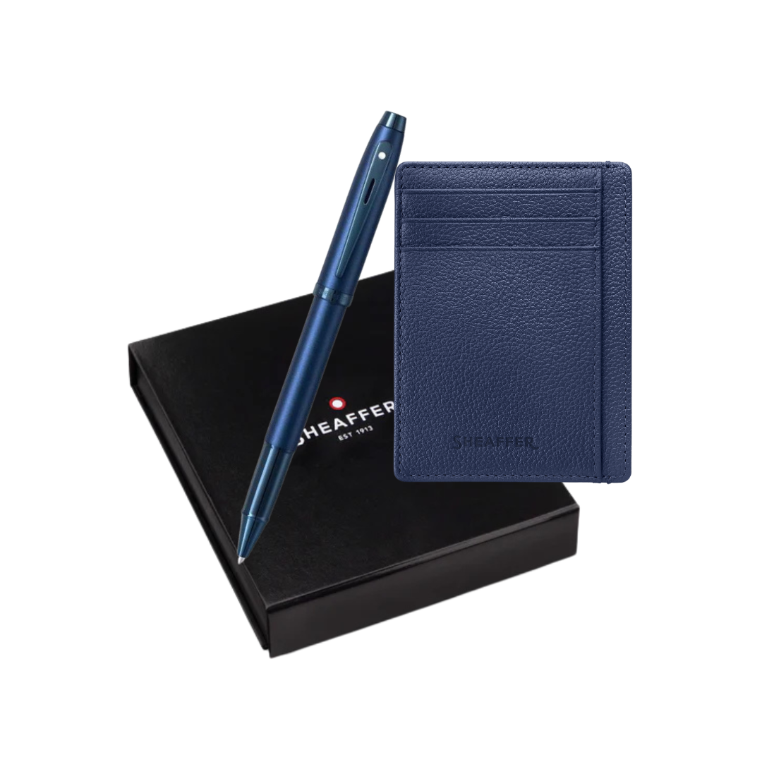 Sheaffer 100 Rollerball Pen with Credit Card Holder (Premium)