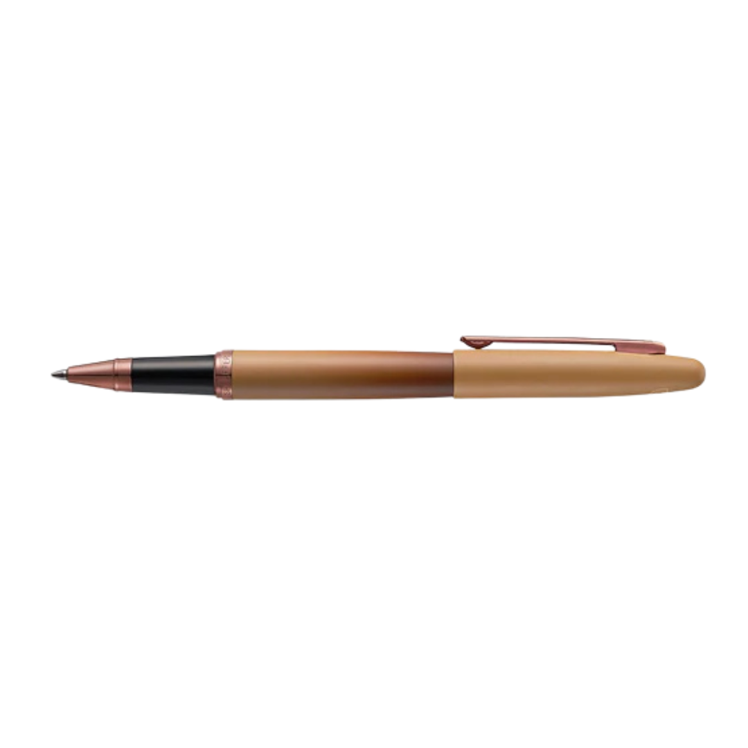 Sheaffer VFM 9428 Coffee Edition Matt Brown Rollerball Pen + Credit Card Holder Set