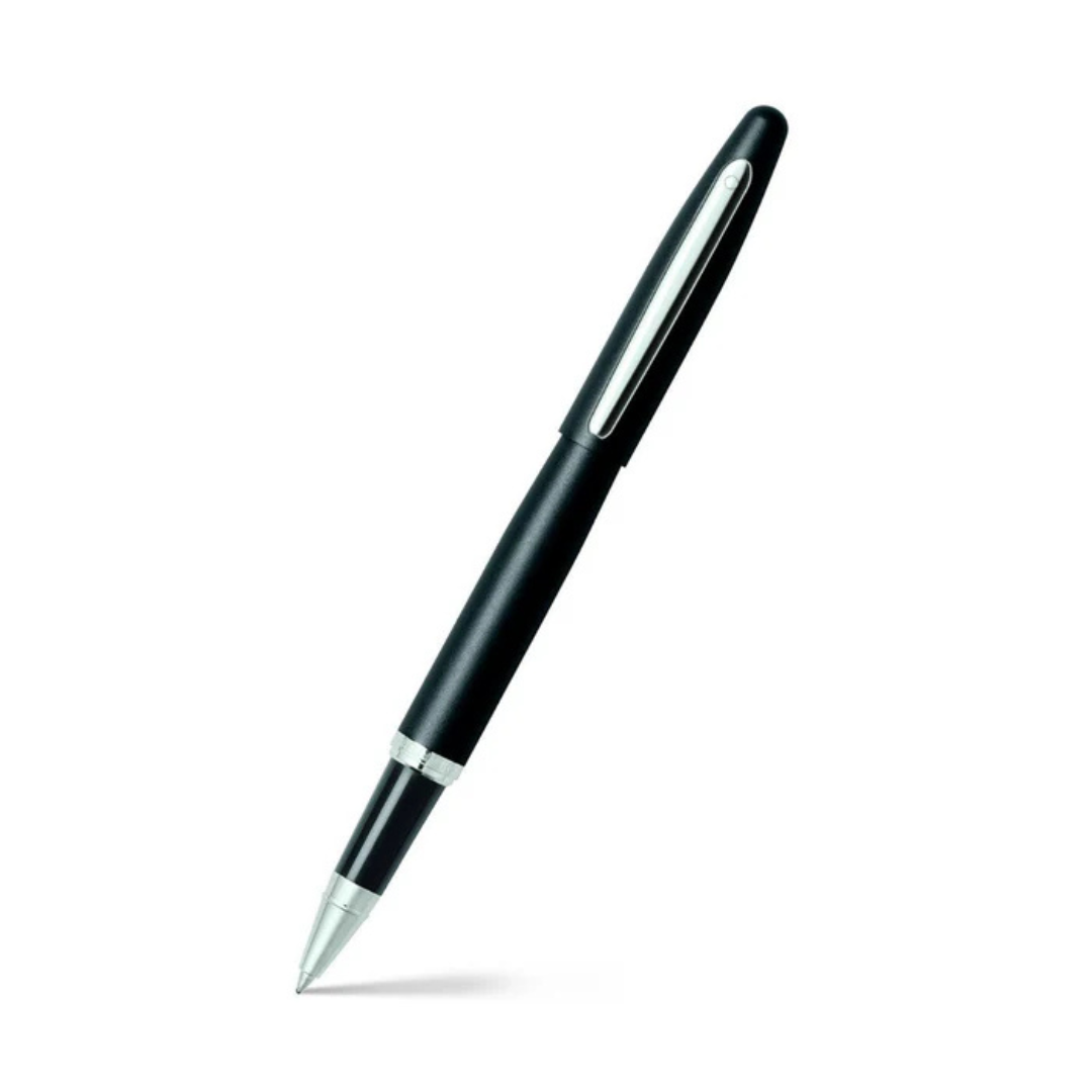 Sheaffer VFM Rollerball With A6 Notebook Gift Set - Chrome/Neon Blue/Matte Black