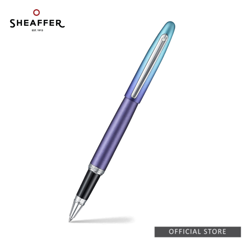 Sheaffer VFM 9430 Expressions Gradient Blue with Chrome Trims Fountain Pen/Rollerball Pen/Ballpoint Pen
