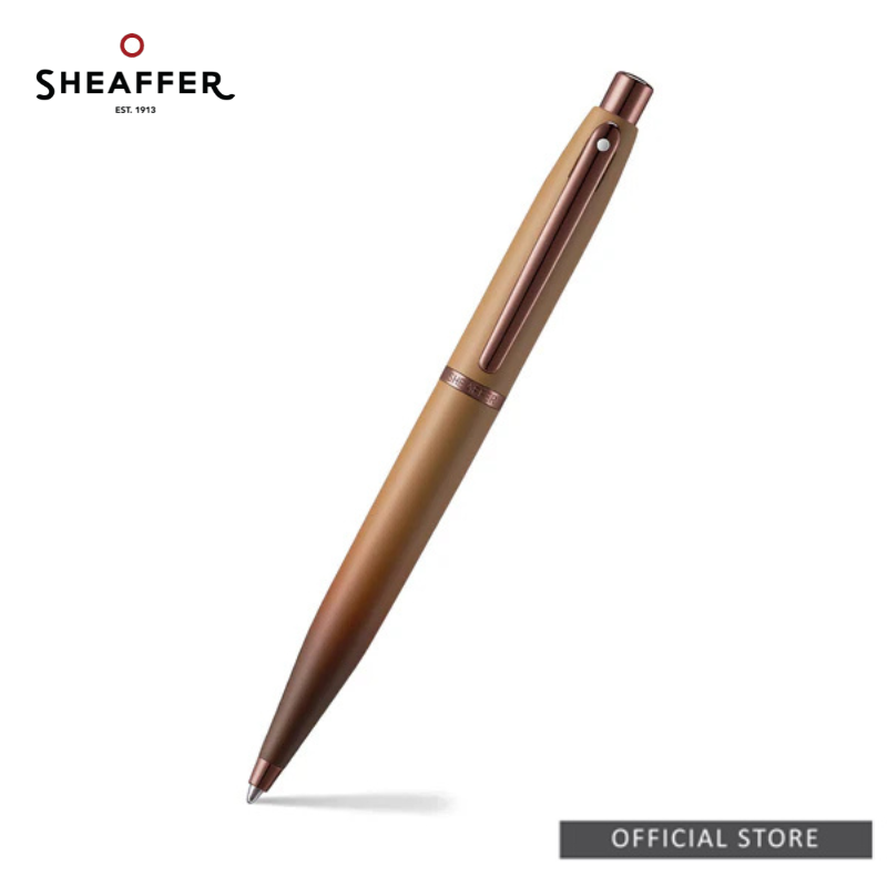 Sheaffer VFM 9428 Coffee Edition Matt Brown Ballpoint Pen + Small Notebook Set