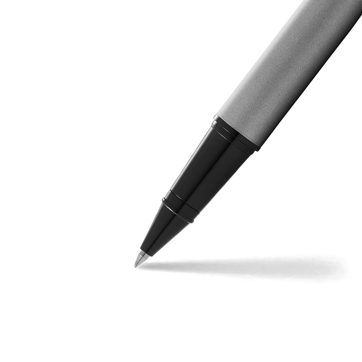 Sheaffer 300 Matte Gray Rollerball Pen With Black Trims