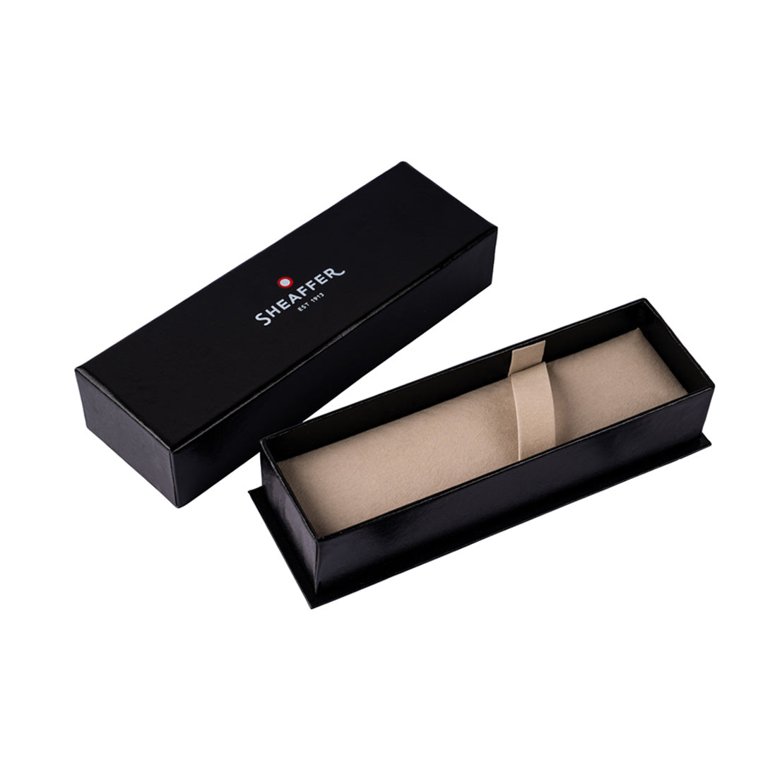 Sheaffer VFM 9426 Brushed Chrome Rollerball Pen With Chrome Trim