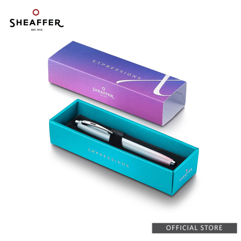 Sheaffer 100 9376 Expressions Pearlised Gradient with Chrome Trims Fountain Pen/Rollerball Pen/Ballpoint pen