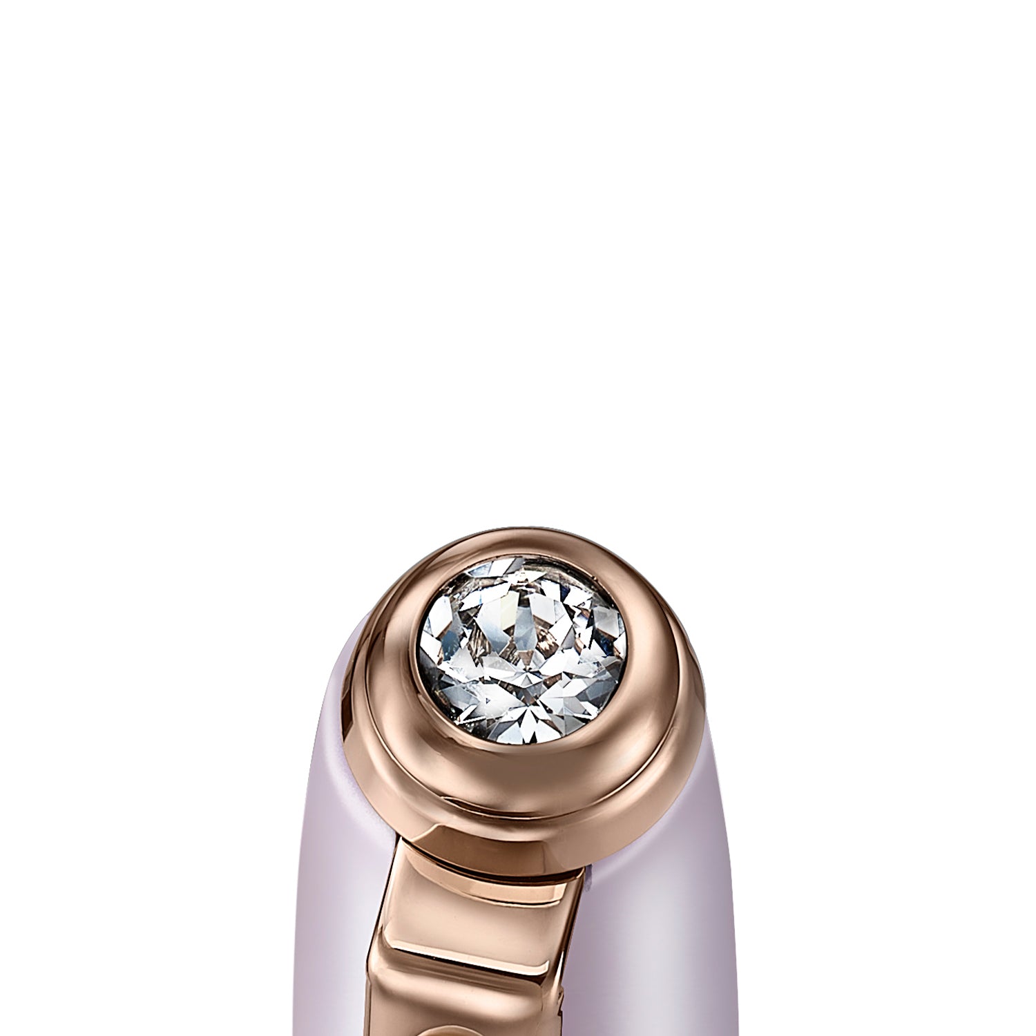 Sheaffer EIP Prelude Mini 9810 Pastel Pink and PVD Rose Gold Trims with Heart Emblem and Swarovski Crystal Ballpoint Pen