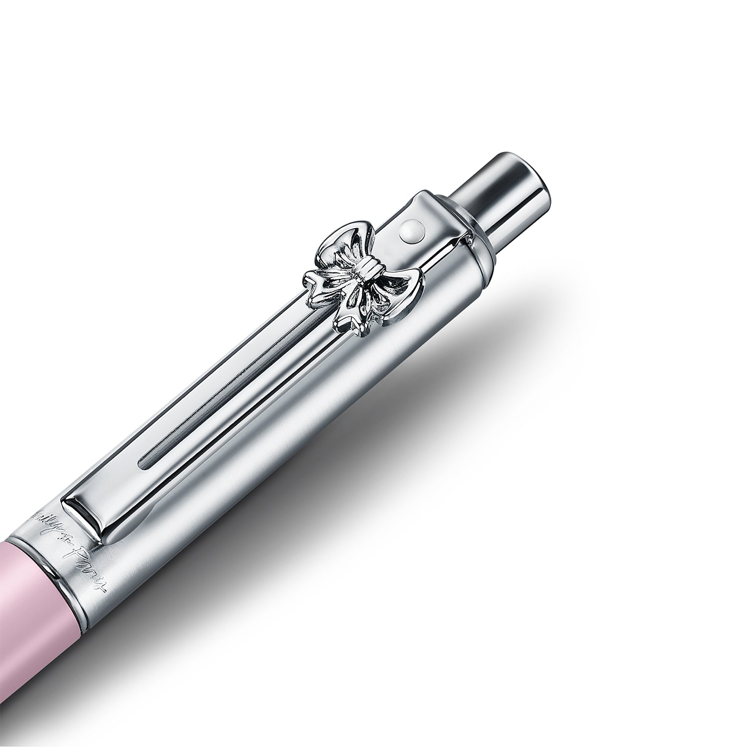 Sheaffer Emily in Paris Sentinel 321 Pink Matte Finish Ballpoint Pen with Chrome Trims and Small Hardbound Notebook Gift Set