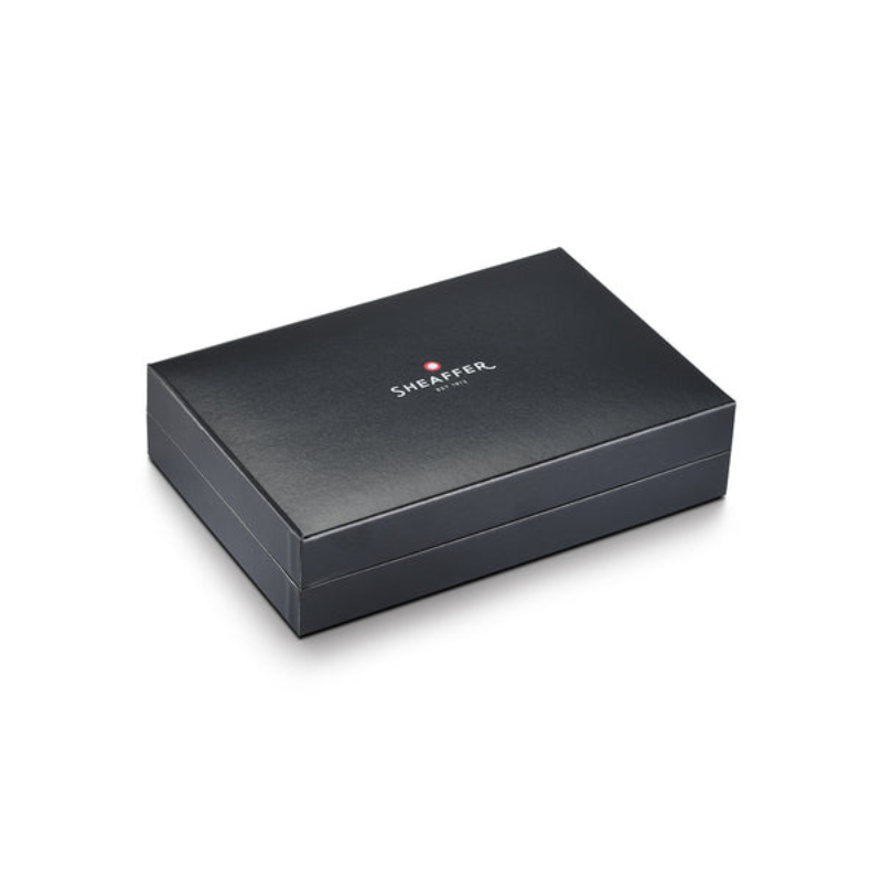 Sheaffer Legacy 9065 Glossy Black and Chrome Bi-color Rollerball Pen with 14K PVD Gold-Plated, Stainless Steel Trims
