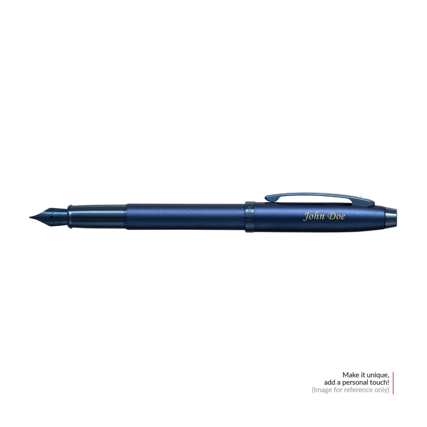 Sheaffer 100 9370 Glossy Coffee Brown Ballpoint Pen With PVD Gold-Tone Trim