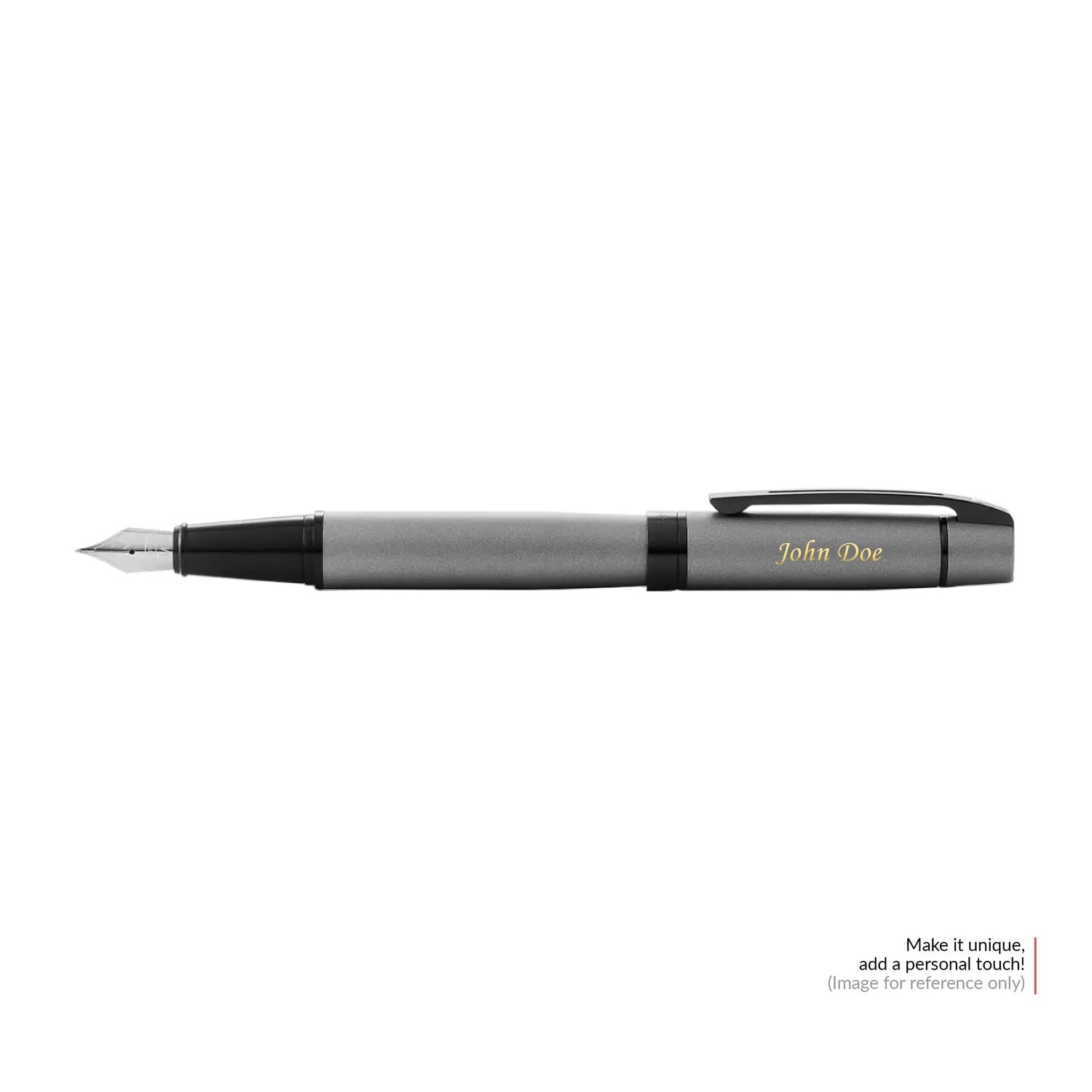 Sheaffer 300 Matte Gray Rollerball Pen With Black Trims