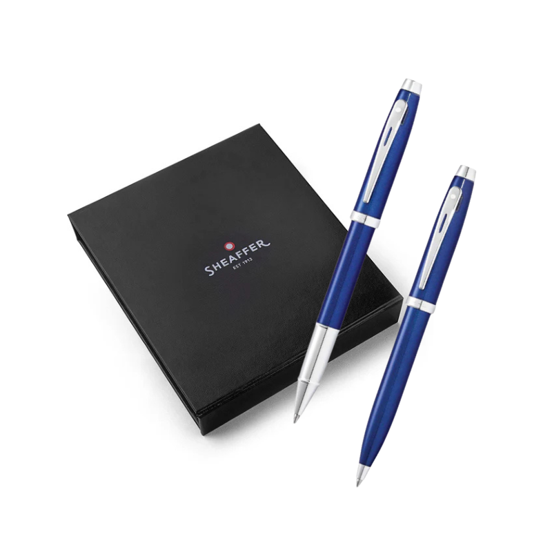 Sheaffer 100 Rollerball & Ballpoint Pen Twin Gift Set