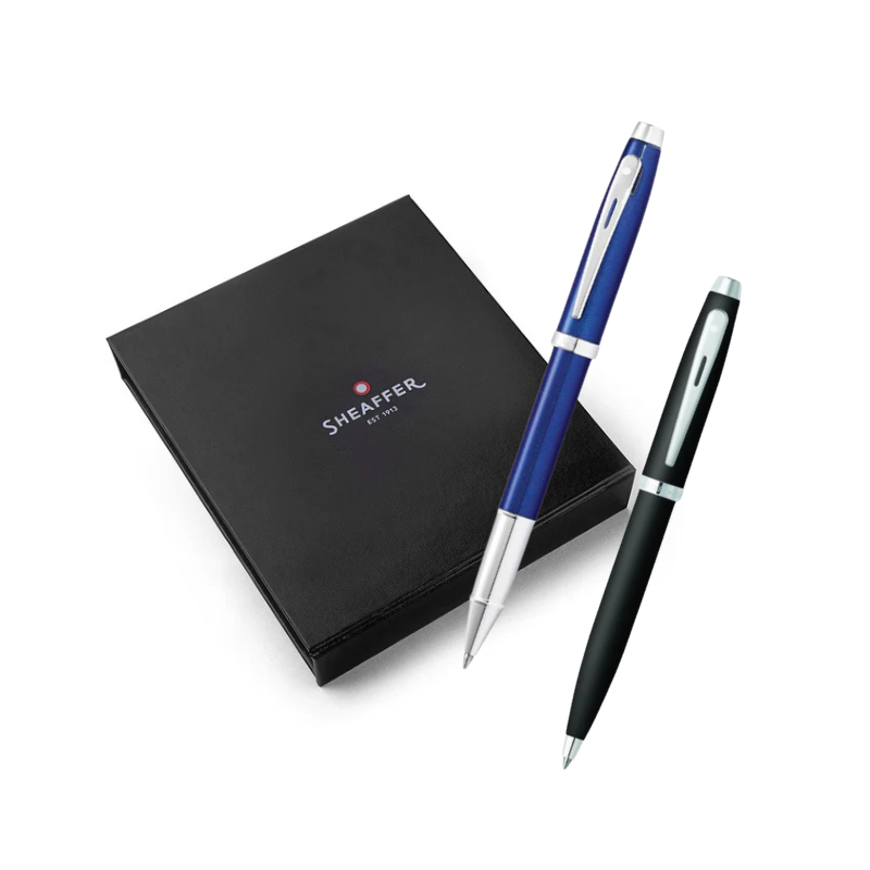 Sheaffer 100 Rollerball & Ballpoint Pen Twin Gift Set