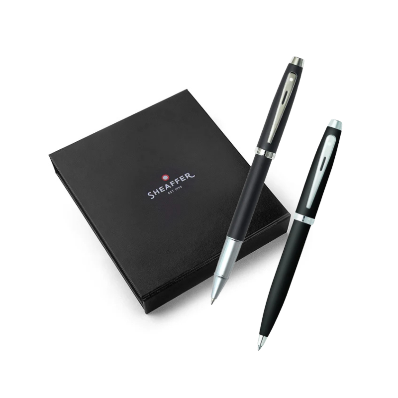 Sheaffer 100 Rollerball & Ballpoint Pen Twin Gift Set