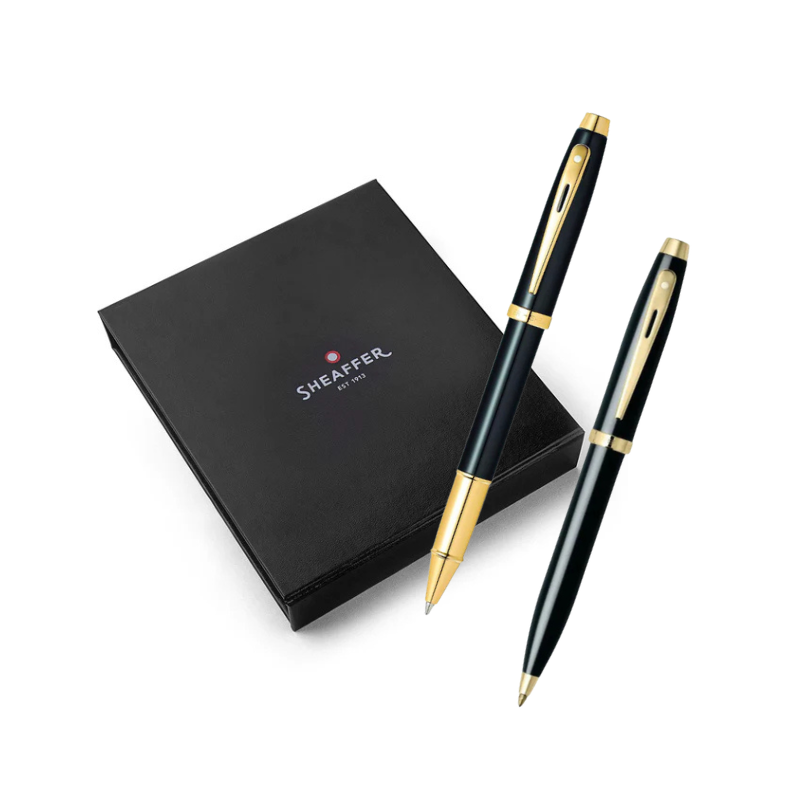 Sheaffer 100 Rollerball & Ballpoint Pen Twin Gift Set