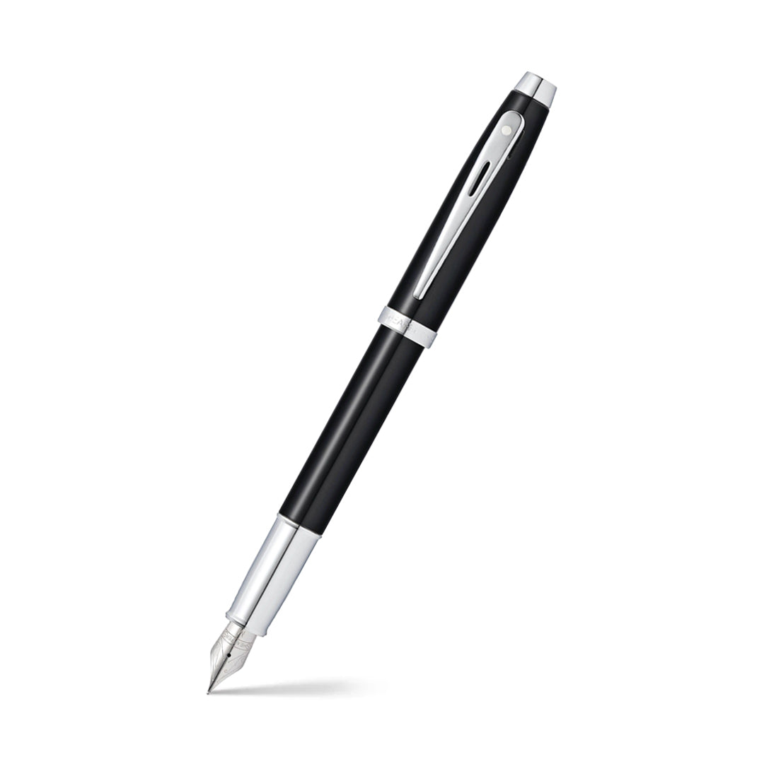 Sheaffer 100 Glossy Black Lacquer Fountain Pen
