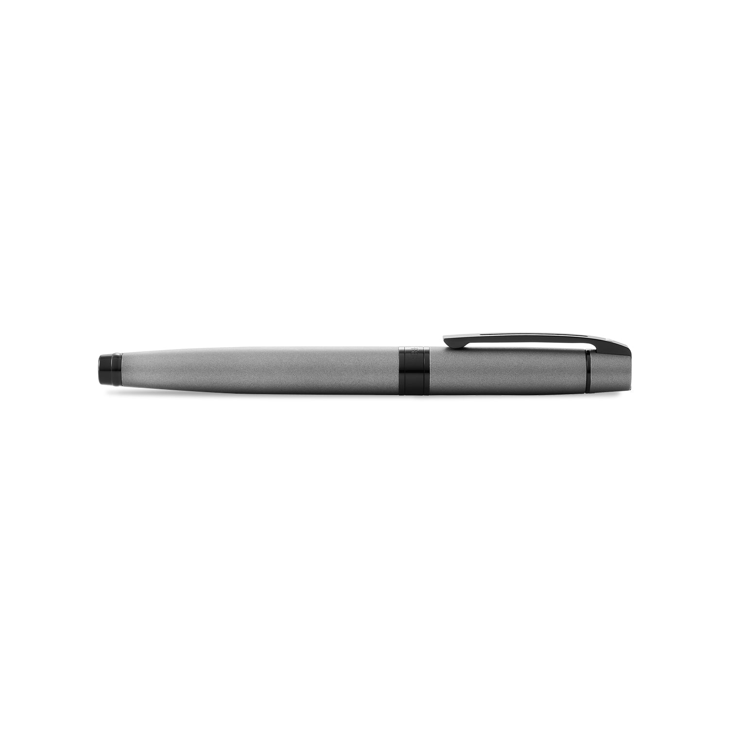 Sheaffer 300 Matte Gray Rollerball Pen With Black Trims