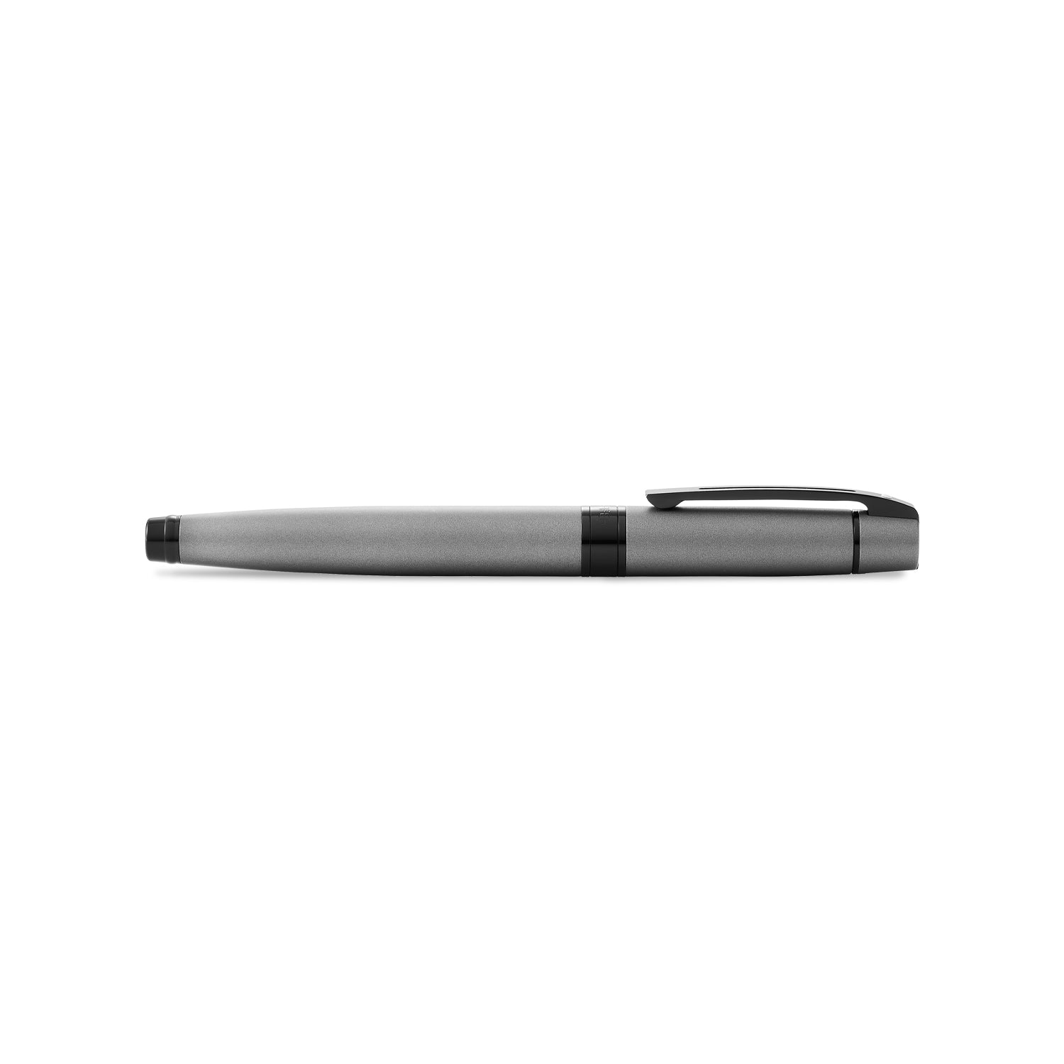 Sheaffer 300 Matte Gray Fountain Pen With Black Trims