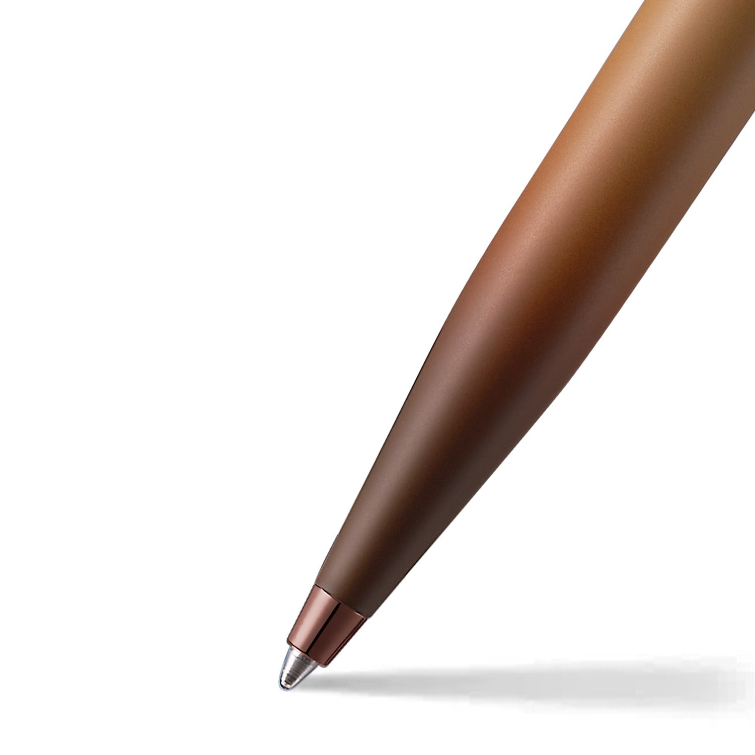 Sheaffer Gift Set ft. Coffee Edition VFM Ballpoint Pen with Regal Brown PVD Trims and Credit Card Holder