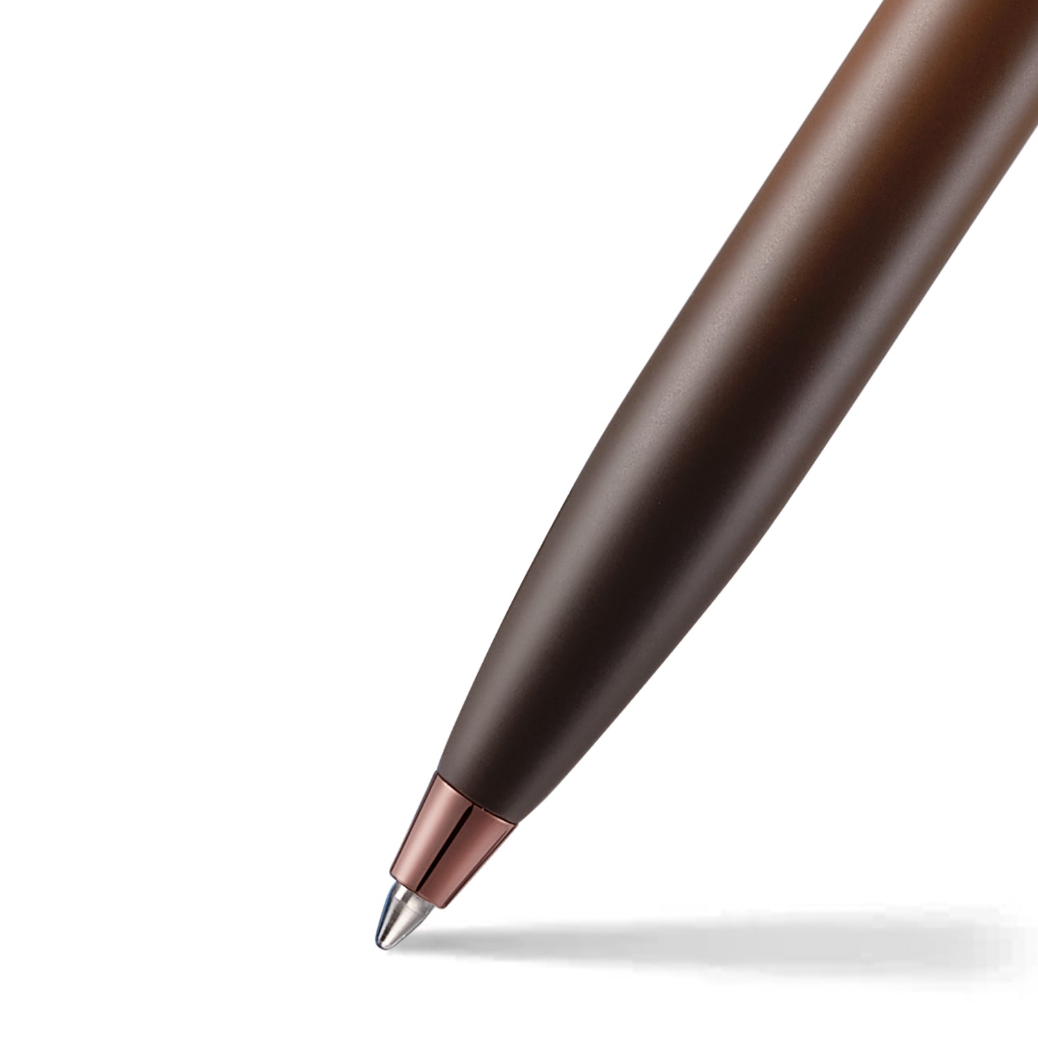 Sheaffer Gift Set ft. Coffee Edition 100 Ballpoint Pen with Regal Brown PVD Trims and Credit Card Holder