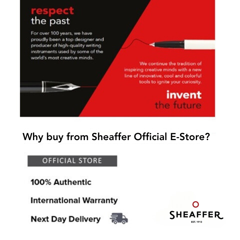 Sheaffer® Sentinel 331 Brushed Chrome Ballpoint Pen